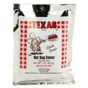 Buffalos Own Texas Brand Texas Hots Hot Dog Sauce Instant Mix Packet