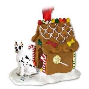  Great Dane Gingerbread House Ornament   Harlequin: Home 