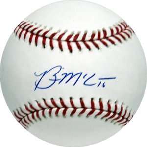   McCann Autographed Ball   Official Major League: Sports & Outdoors