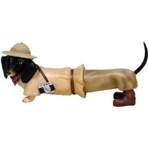  Hot Diggity Dog Safari Wiener Figurine