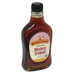   Organic Grade A Maple Syrup, Glass Container 8.5 oz. (Pack of 12