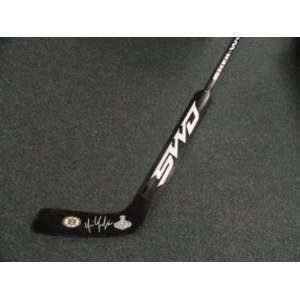  Tim Thomas Signed Stick   F s 2011 Stanley Cup Goalie 
