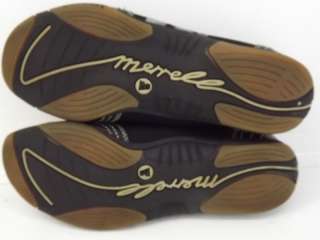 Womens shoes black Merrell Barrado 8 M loafers fabric comfort  