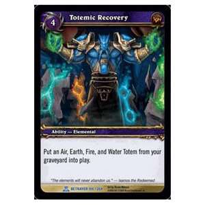   Totemic Recovery   Servants of the Betrayer   Rare [Toy] Toys & Games