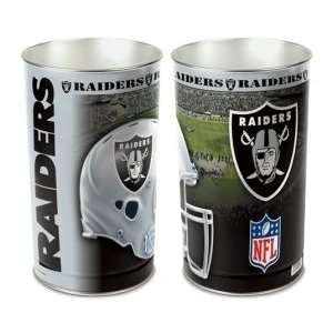  Oakland Raiders 15 Waste Basket, Catalog Category NFL 