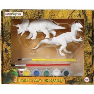  Safari LTD Paint and Play Dinosaurs Toys & Games