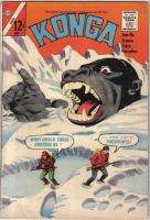 Konga Comic Book #12, Charlton 1963 VERY GOOD+  