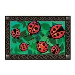  Ladybug Party Indoor Outdoor Doormat Patio, Lawn & Garden