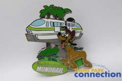 Walt Disney World LE 1000 Monorail Pluto Green Monorail Series Rare 