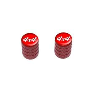   Road White on Red   Tire Rim Valve Stem Caps   Motorcycle Bike Bicycle