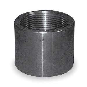 Stainless Steel Threaded Pipe Fittings Class 150 Coupling, 3/8 In,Thre