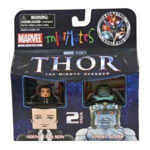  Thor Movie Exclusive Minimates Mini Figure 2Pack Agent Culson Frost 