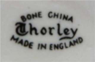 THORLEY BONE CHINA FLORAL ARRANGEMENT MADE ENGLAND  