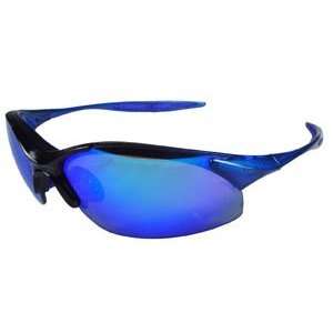 Radians IN2 70 Rad Infinity Sunglasses w/ Neck Cord Blue/Blue Mirror 