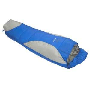   Jr 35 Degree Sleeping Bag   Bight Blue (Left Zip): Sports & Outdoors