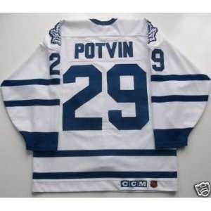  Felix Potvin Toronto Maple Leafs Ccm Ultrafil Jersey 48 