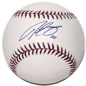  Derrick Lee Signed Official MLB Baseball: Sports 