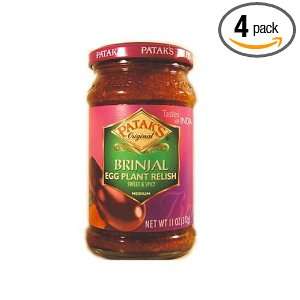 Patak Brinjal Pickle , 10 Ounce Bottle Grocery & Gourmet Food