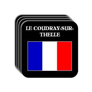  France   LE COUDRAY SUR THELLE Set of 4 Mini Mousepad 