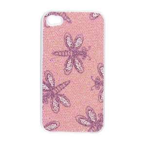 Gino Sequin Decor Glittery Pink Hard Plastic Back Cover 