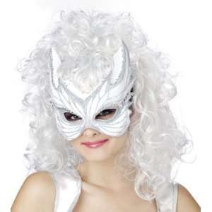  Angel Deluxe Theatre Headwear Mask with Wig Everything 