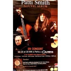  Patti Smith Nouvel Album En Concert Import 30x46 Poster 