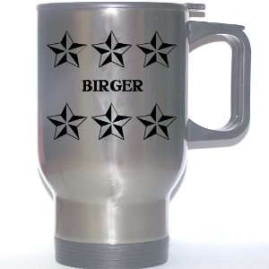  Personal Name Gift   BIRGER Stainless Steel Mug (black 