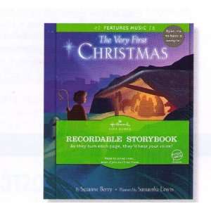 Hallmark Christmas KOB9034 THe Very First Christmas Recordable Book