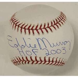  Eddie Murray Autographed Baseball