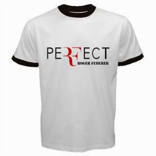 New Roger Federer Perfect Tennis 2011 T Shirt RF Tee S M L XL 2XL 3XL 
