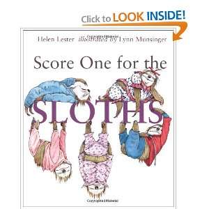  Score One for the Sloths [Hardcover] Helen Lester Books