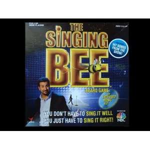  The Singing Bee Board Game with Enclosed Music Cd Toys 