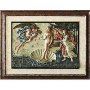   The Birth of Venus By Home Plus Decor  3D Framed Art: Home & Kitchen