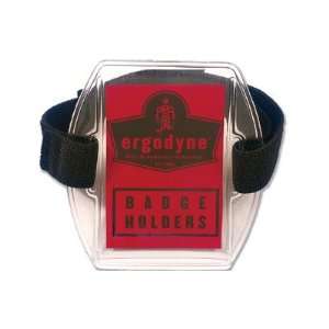   3386 Vinyl Arm Band ID/Badge Holder;OneSize Black [PRICE is per EACH