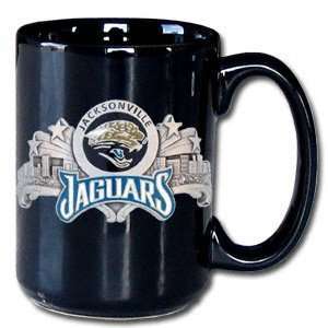    Jacksonville Jaguars 12oz Black Coffee Mug: Sports & Outdoors
