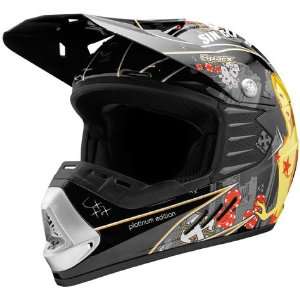  SparX D07 Grinder Black Motocross MX Helmet: Automotive