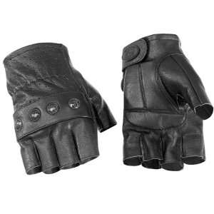  RIVER ROAD CARLSBAD SHORTY LEATHER GLOVES (SMALL) (BLACK 