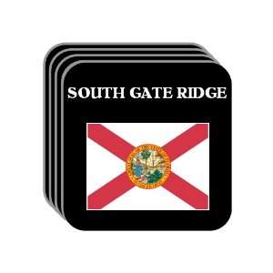US State Flag   SOUTH GATE RIDGE, Florida (FL) Set of 4 Mini Mousepad 