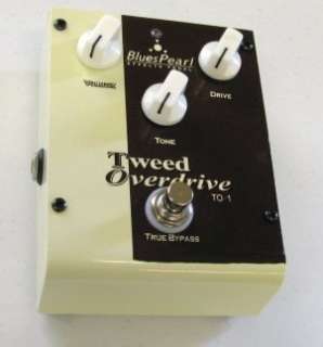   ~~~ Tweed Overdrive Effects Pedal ~~~  Auction ~~~  