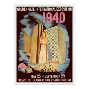  Golden Gate International Exposition 1940 Print