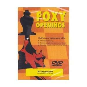    Foxy Openings #27 Kings Gambit (DVD)   Martin Toys & Games
