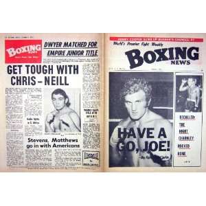    BOXING 1972 JOE BUGNER JOHNNY FRANKHAM JURGEN BLIN