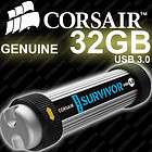 CORSAIR Flash Survivor 32GB Rugged USB 3.0 Thumb Drive 32G 5 Year 