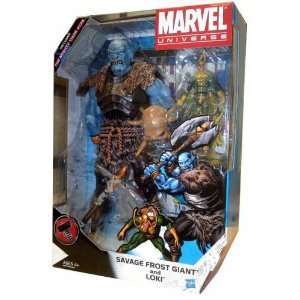  Marvel Universe Savage Frost Giant And Loki Toys & Games