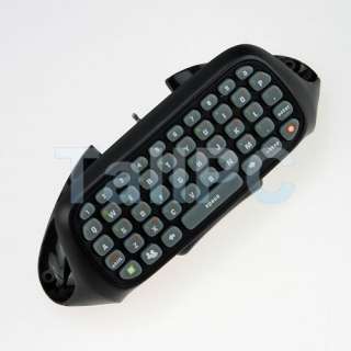 Black Keyboard Keypad Chat Pad For XBOX 360 Slim Live Controller 