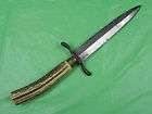 czechoslovakia n hunting fighting boot knife dagger  