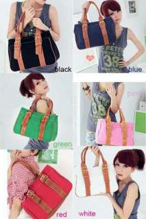 Korean style Ladys Girls leisure Handbag canvas shoulder bag 