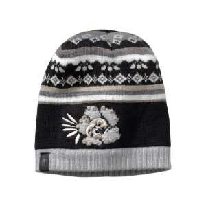   Accessories Mountain Floral Beanie   Black