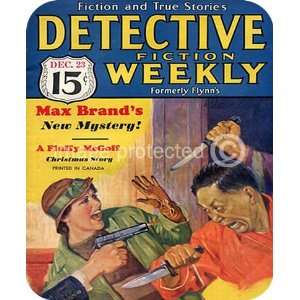  Detective Fiction Weekly Vintage Pulp Cover Art MOUSE PAD 