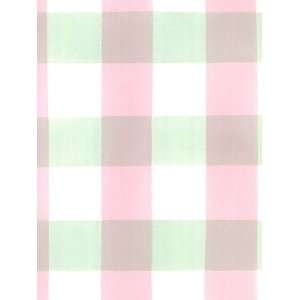  Gingham Blue and Green Wallpaper in Crazy About Kids